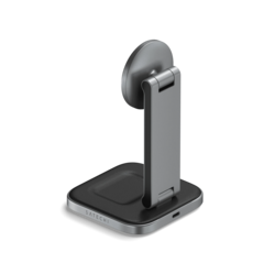 Satechi 2-in-1 Foldable Qi2 Wireless Charging Stand