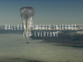 Alphabet's Project Loon uses weather balloons with cellular equipment to provide mobile data in remote areas. (Source: Alphabet) 