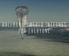 Alphabet's Project Loon uses weather balloons with cellular equipment to provide mobile data in remote areas. (Source: Alphabet) 