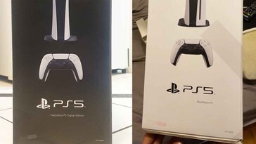Lighter PS5 consoles on the shelves. (Image source: Press Start)