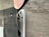 Stretching the canvas with 40 snap fasteners