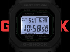 The new Casio G-Shock collab watch features Multiband 6, Tough Solar, standard alarms, and stopwatch. (Image source: Great G-Shock World)