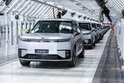 First mass-produced Xpeng GX robotaxi rolls off the production line