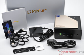 Scope of delivery of the GMKtec EVO-T1