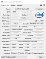 Intel HD Graphics 630