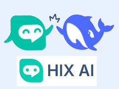 HIX.AI adds DeepSeek-R1 AI to its log-on free chatbot offerings. (Image source: HIX.AI)