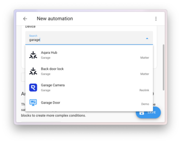 The improved entity picker arrives with Home Assistant 2025.6. (Image source: Home Assistant)