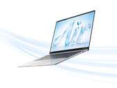 The Lecoo Air 14 starts at around $603 in China. Pictured: a promo picture showing the thin design of the laptop.