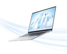 The Lecoo Air 14 starts at around $603 in China. Pictured: a promo picture showing the thin design of the laptop.
