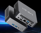 The NUC300 has a 2.5GbE port. Pictured: a promo render showing the design and port configuration of the mini PC.