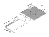 Samsung Display has drastically changed its inward and outward foldable concept since CES 2023. (Image source: USPTO)
