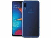 Samsung Galaxy A20e leaked render (Source: AndroidPure)