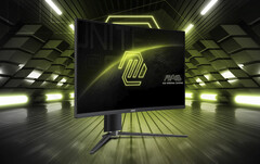 The MAG 27CQ6PF is a budget option after MSI&#039;s recent high-end QD-OLED gaming monitor releases. (Image source: MSI)