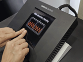 The Samsung Sensor OLED display in action. (Source: Samsung Display)