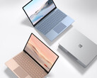 The Surface Laptop Go 2 is expected to launch in four colours, including the three shown here. (Image source: Microsoft)