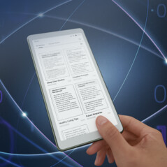 Readers can capture e-book snippets and store them in a personal knowledge base. (Image source: Viwoods)