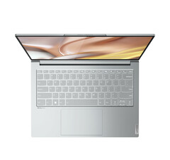 Lenovo Yoga Slim 7 Pro in Cloud Grey with a glass display. (Image source: Lenovo)