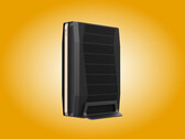 The SFF RTX Spark can be used vertically or horizontally.