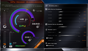 CPU and RAM overclock