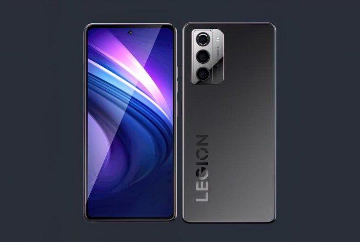 The alleged Lenovo Legion "Halo" phone. (Source: Evan Blass via Twitter)