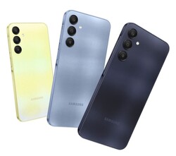 The Galaxy A25 5G's selection of colors