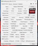 GPU-Z AMD Radeon RX 550X