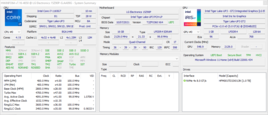 Systeminfo: HWinfo Summary