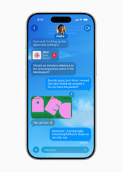 iMessage Themes (image source: Apple)