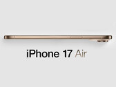 Rumored iPhone 17 Air may come with a 9.5mm thickness around the camera bump. (Image source: MacRumors - edited)