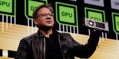 Jensen Huang made a big claim about the RTX Series&#039; capabilities (Image source: Nvidia)