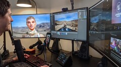 An iPhone captures facial expressions in real time, driving digital character animation inside Unreal Engine using Live Link Face and MetaHuman Animator (Image source: Epic Games via Unreal Engine blog)