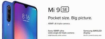 Xiaomi typically advertises Samsung's panels.