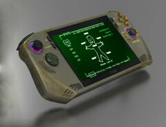 The Fallout Special Edition will offer the same performance as the existing MSI Claw. (Image source: @momomo_us - edited)