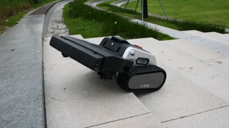 The Lymow One is said to be able to climb stairs. (Image source: Lymow)