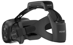 TPCAST's new Vive accessory allows the device to be used wirelessly, cutting down clutter and improving immersion. (Source: HTC)