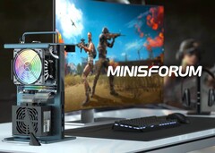 First open case mini PC build from Minisforum (Image Source: Minisforum)