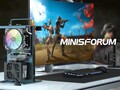 First open case mini PC build from Minisforum (Image Source: Minisforum)