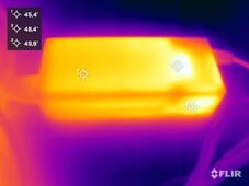 Power supply unit during the stress test