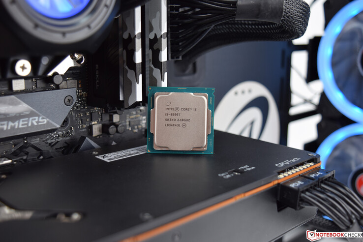 Intel Core i5-8500T (6 cores, 6 Threads, 2.1 GHz, 35 W) Desktop