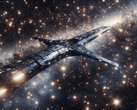 Antimatter spacecraft propulsion could enable interstellar travel within human lifetime, new study reveals (Image source: DALL·E 3)