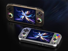 The Anbernic RG477M is available in Bronze and Silver. (Image source: Anbernic)