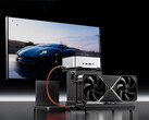 The EG01 with an SFX PSU, Nvidia GeForce RTX GPU and mini-PC stacked on top of it. (Image source: Aoostar)