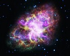 An image showing the Crab Nebula.