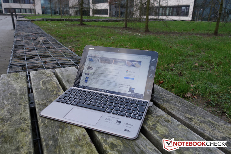 Transformer Book outdoors