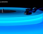 The Audio-Technica Hotaru illuminated record player debuts at Milan Design Week. (Image source: Audio-Technica)