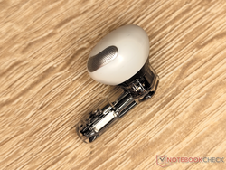 Press control element on the side of the Nothing Ear (stick)