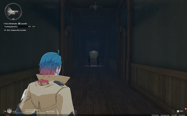 In Blue Protocol: Star Resonance, I couldn’t help but notice my character’s hair clipping right through his coat. (Image source: Darryl Linington - Notebookcheck)