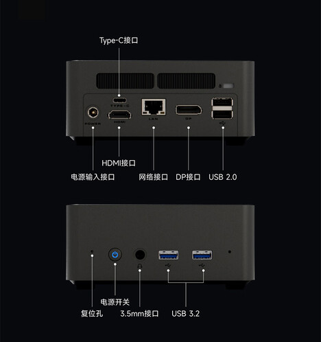 Connectivity ports (Image source: JD.com)