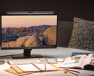 The BenQ ScreenBar Plus fits snugly on external monitors. (Image source: BenQ)