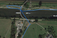 GPS Nomu S30: riverbank